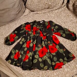 Beautiful floral dress.